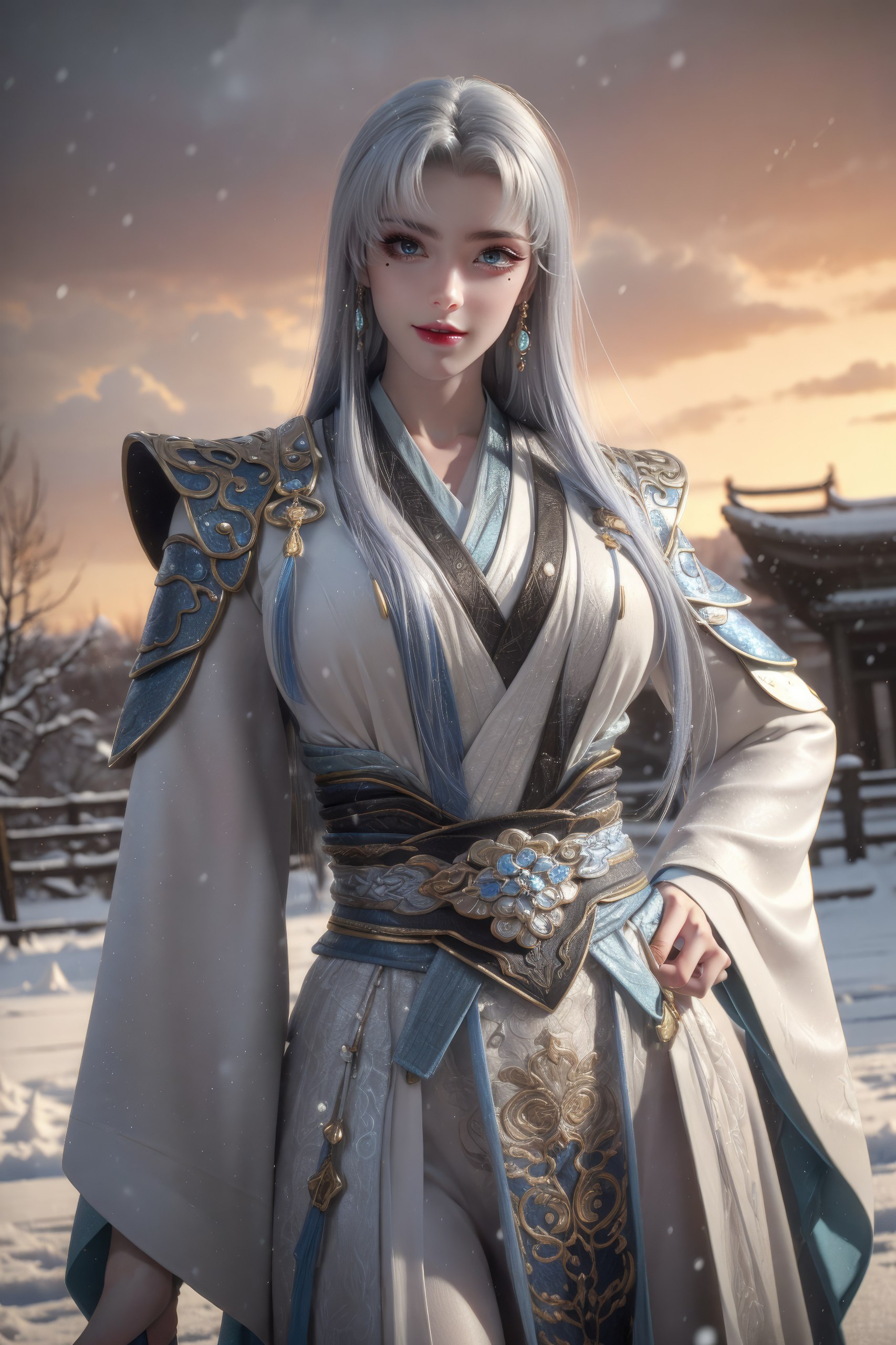 搭的礼服惊